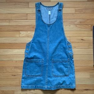 Denim Overall Dress